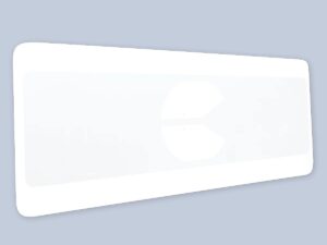 Cracha de identificação veicular - foto ilustrativa