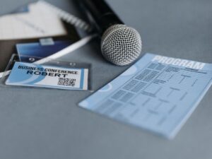 Crachás personalizados - foto ilustrativa